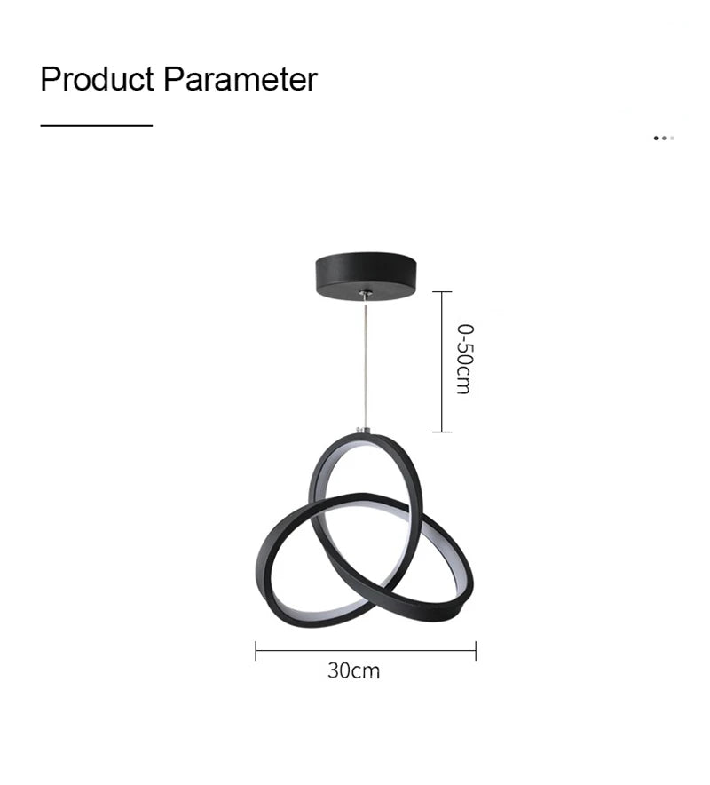 Lustre LED Pendant Lights Hanging Lamps For Ceiling Bedroom Bedside Dining Tables Living Room Decoration Nordic Pendant Lamp