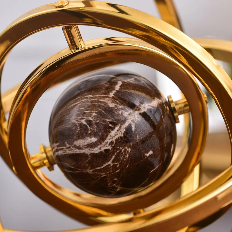 European Office Globe Ornaments, Model Room, Study Desk, Living Room, TV Cabinet, Light Luxury Ornaments, Decoration Gifts