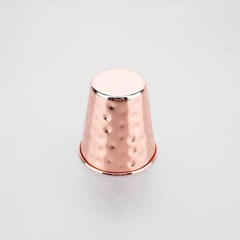 Moscow Mule Mug Set with Straw Copper Plated Hammered 350ml - 304 Stainless Steel Mini Cups with Gift Box for Bar and Home