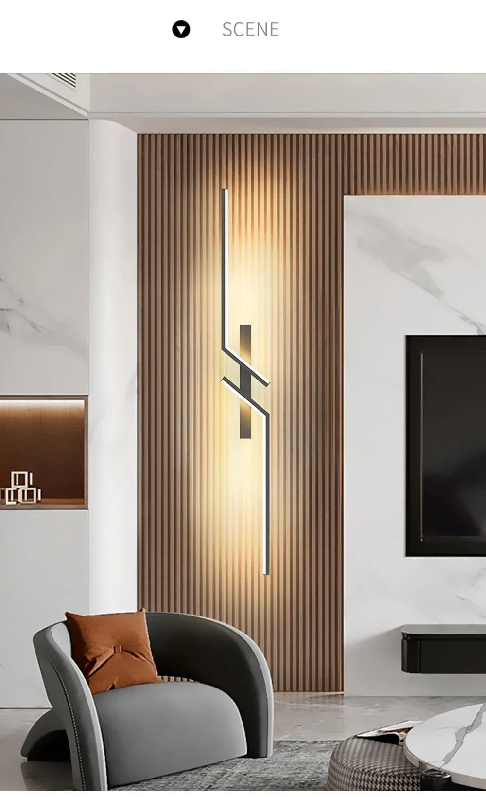 LED Wall Lamp Modern Home Decor Wall Sconce For Living Room Bedroom Bedside Minimalist Interior Decorative Lights