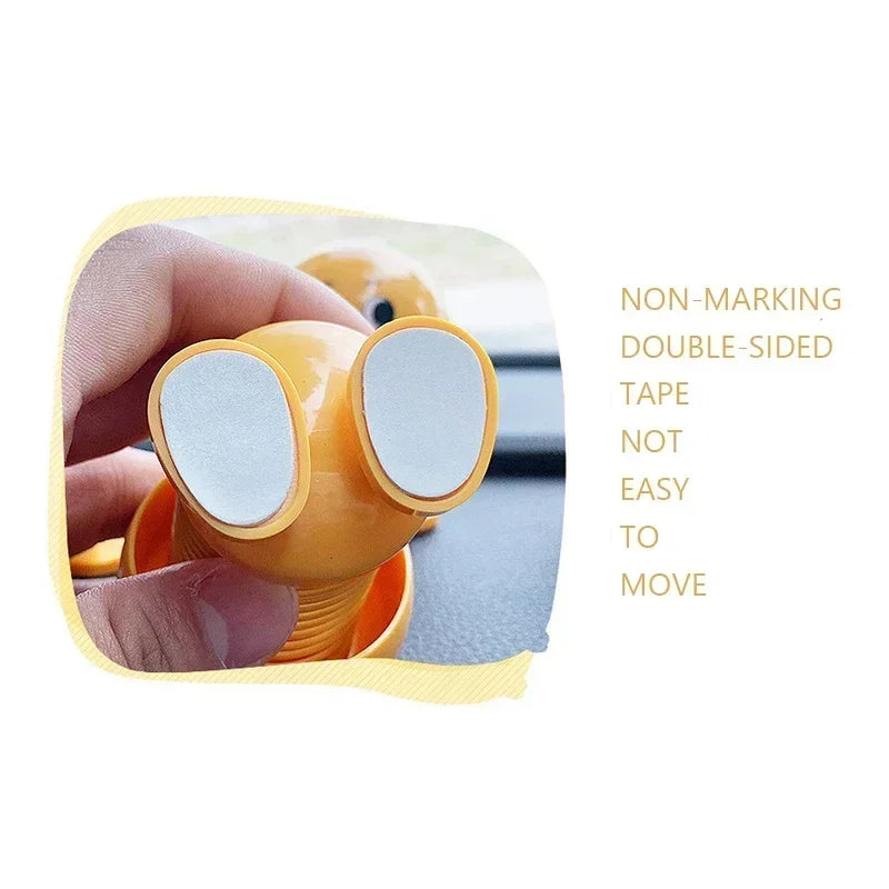 1pcs Funny Shaking Head Doll Car Small Ornaments Cute Car Accessories Interior Trims Creative Car Toys Decoration Accessories