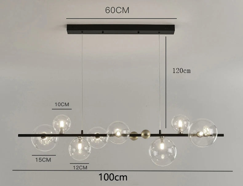 Nordic home decor Chandeliers for dining room lustre pendant lights hanging lamps for ceiling Light fixture indoor lighting