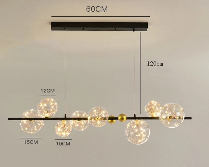 Nordic home decor Chandeliers for dining room lustre pendant lights hanging lamps for ceiling Light fixture indoor lighting