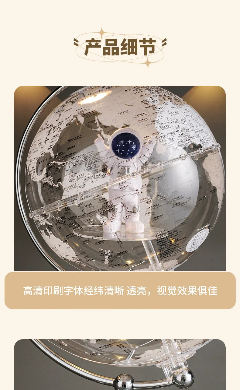Hot Creative Globe Ornaments For Home Office Wine Cabinet Tv Cabinet Living Room Good Atmosphere High-End Decorations Gift