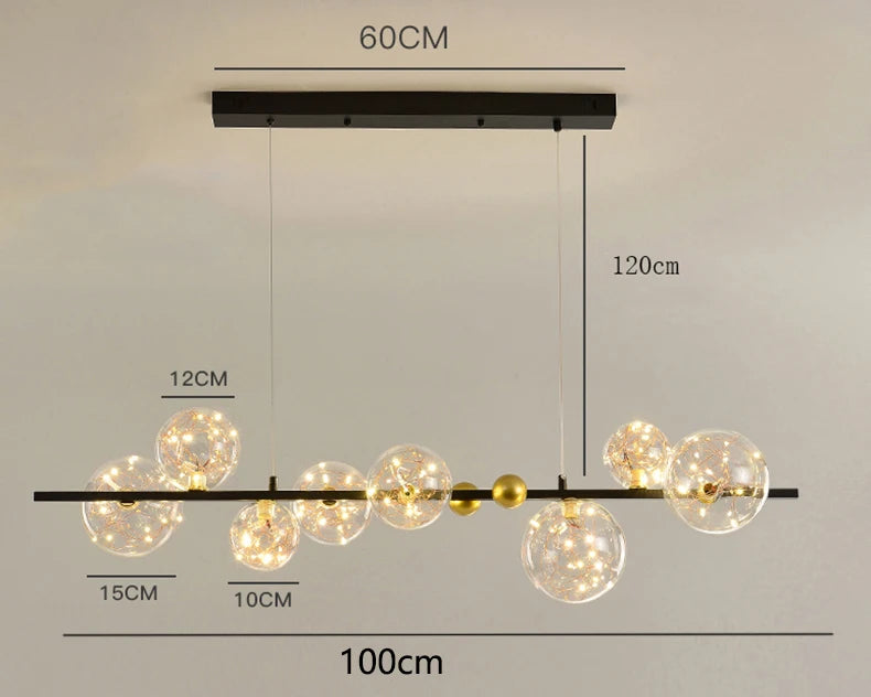 Nordic home decor Chandeliers for dining room lustre pendant lights hanging lamps for ceiling Light fixture indoor lighting