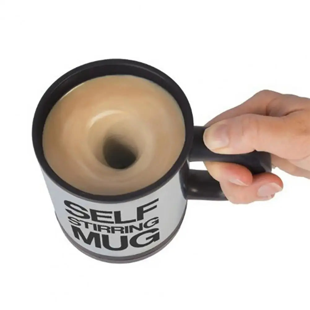 Mug 400ml Electric Mixing Cup Lazy Automatic Self Stirring Coffee Milk Drink Mug Blender Stainless Steel with Lid Gift Box