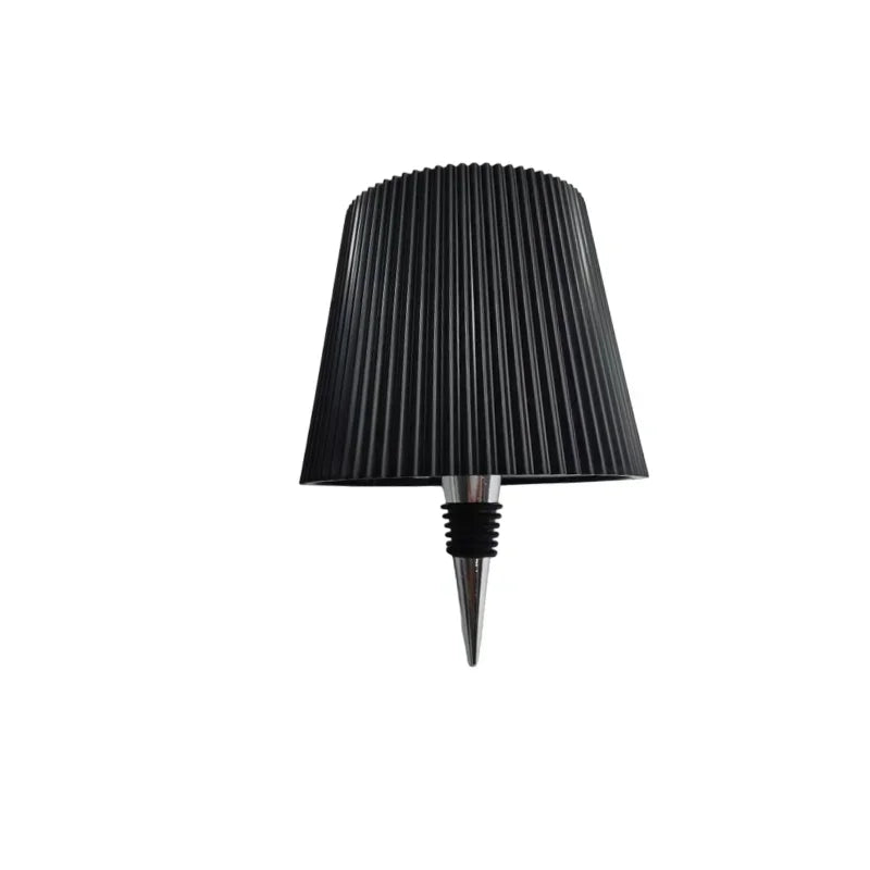 Lampe de table en forme de bouteille sans fil, commande tactile, 3 couleurs, gradation en continu, veilleuse adaptée au bar,