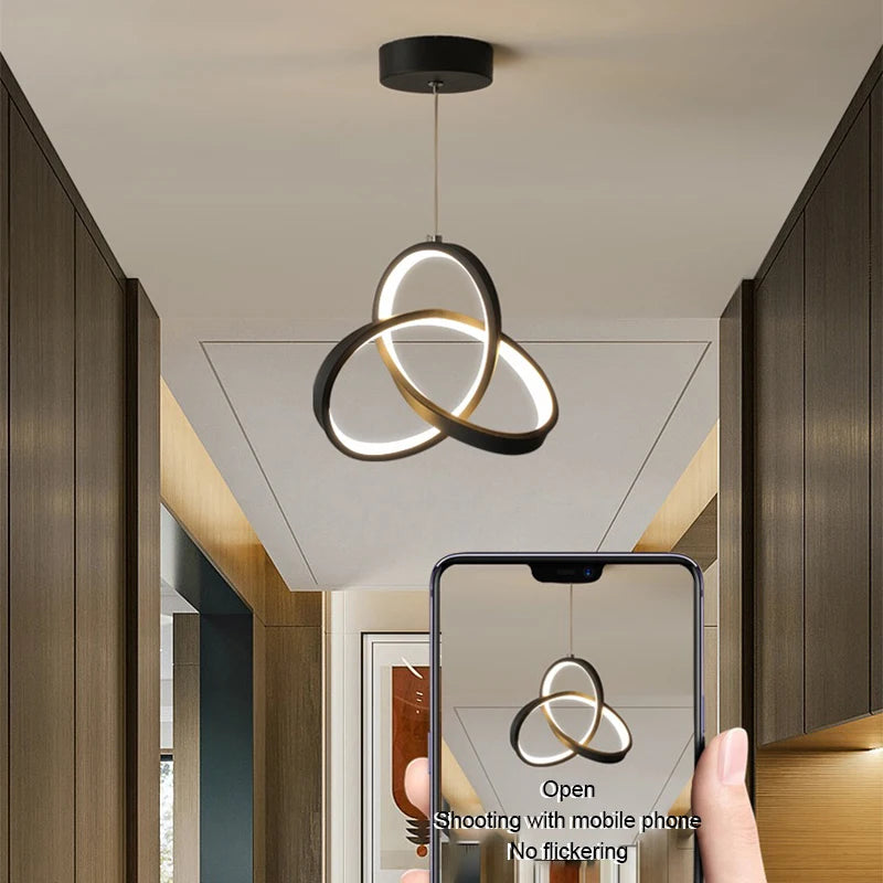 Lustre LED Pendant Lights Hanging Lamps For Ceiling Bedroom Bedside Dining Tables Living Room Decoration Nordic Pendant Lamp