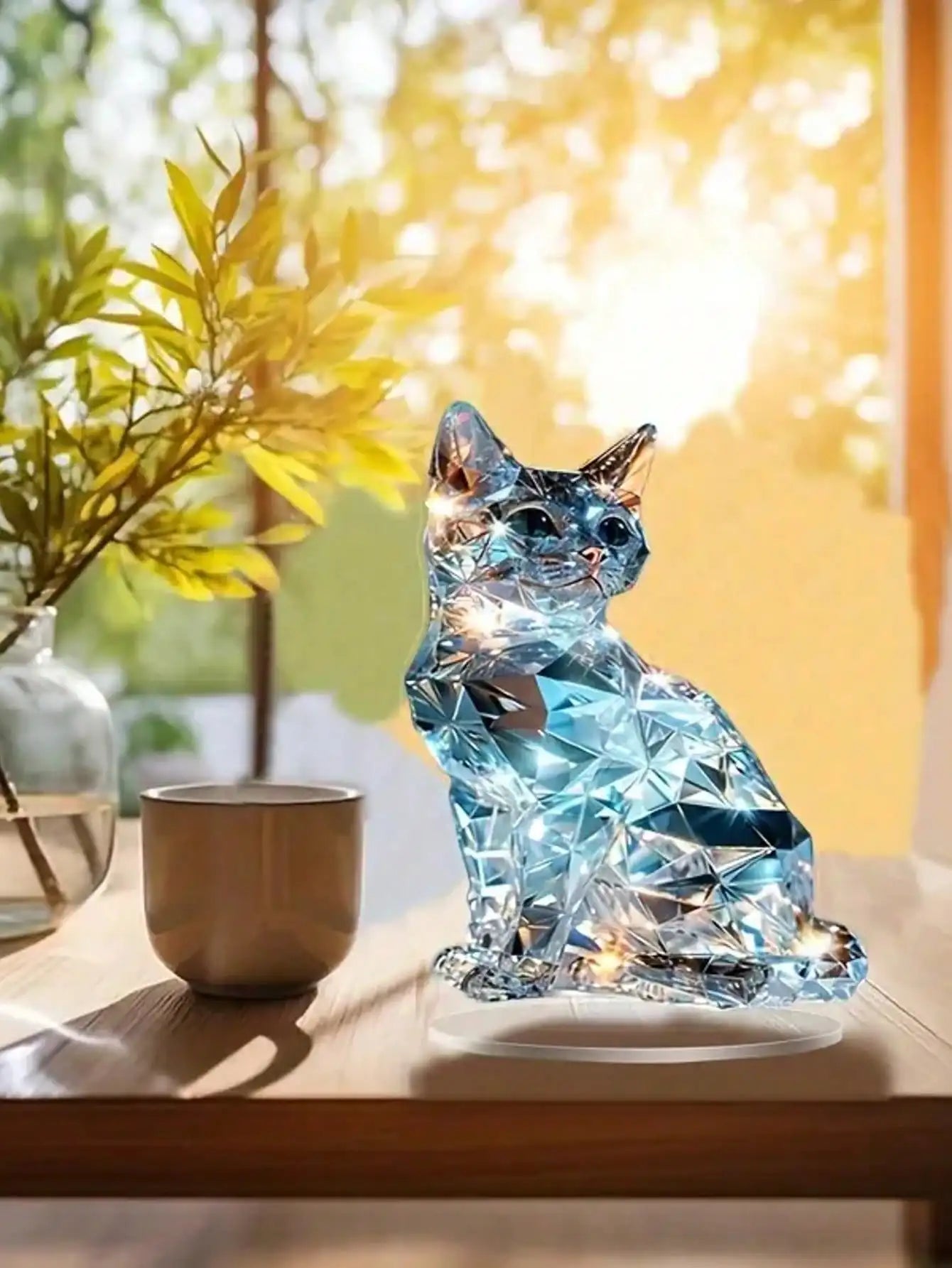 1PCS Cute Cat Ornament - Art Home Decoration, Perfect Gift for Family and Friends, Suitable for Bedroom Decoration