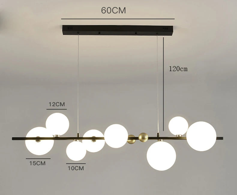 Nordic home decor Chandeliers for dining room lustre pendant lights hanging lamps for ceiling Light fixture indoor lighting