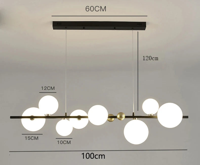 Nordic home decor Chandeliers for dining room lustre pendant lights hanging lamps for ceiling Light fixture indoor lighting