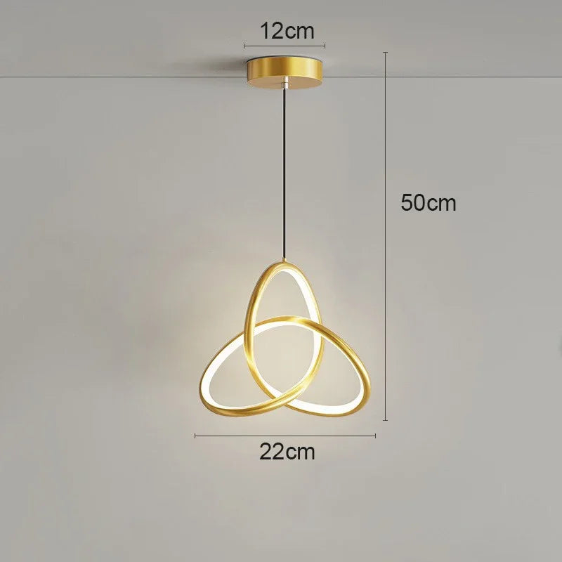 Lustre LED Pendant Lights Hanging Lamps For Ceiling Bedroom Bedside Dining Tables Living Room Decoration Nordic Pendant Lamp