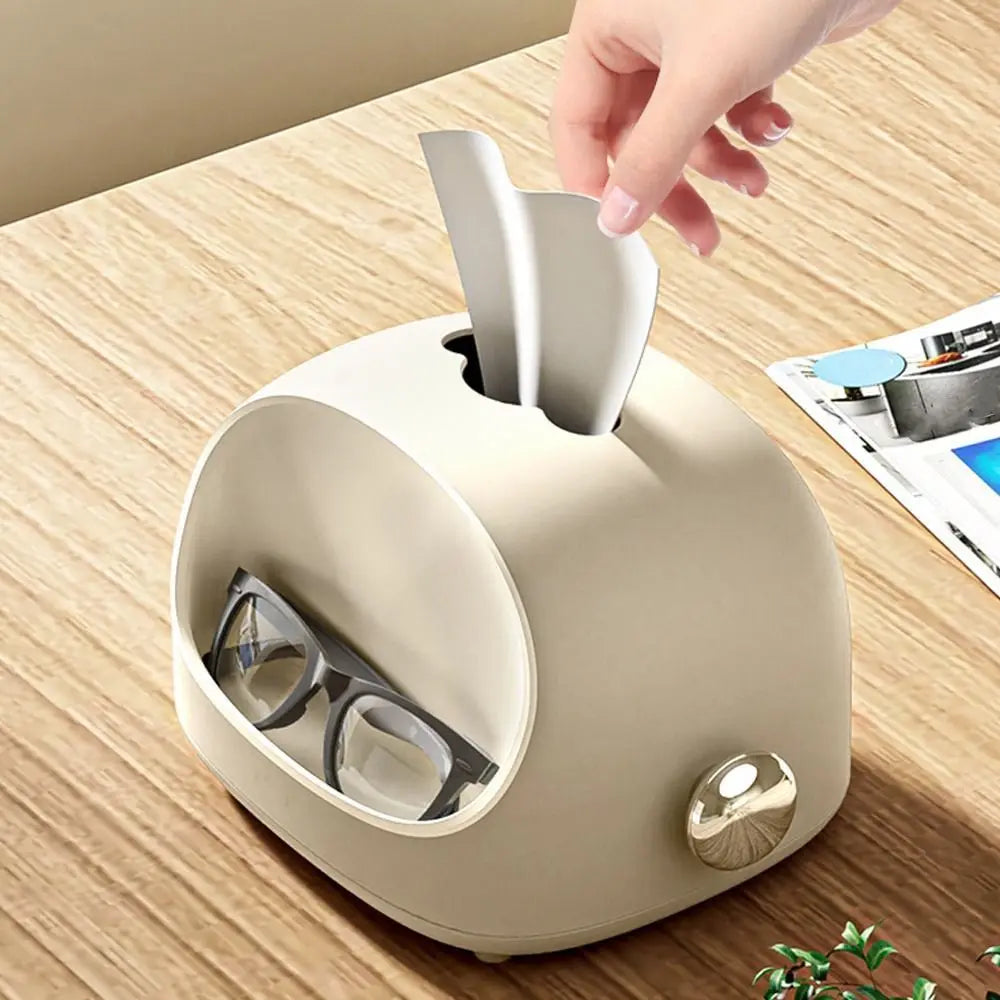 Desktop Decoration Cute Paper Box Creative Exquisite Tissue Box Simple Multi-purpose Napkin Storage Box Living Room