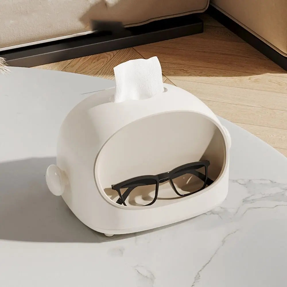 Desktop Decoration Cute Paper Box Creative Exquisite Tissue Box Simple Multi-purpose Napkin Storage Box Living Room