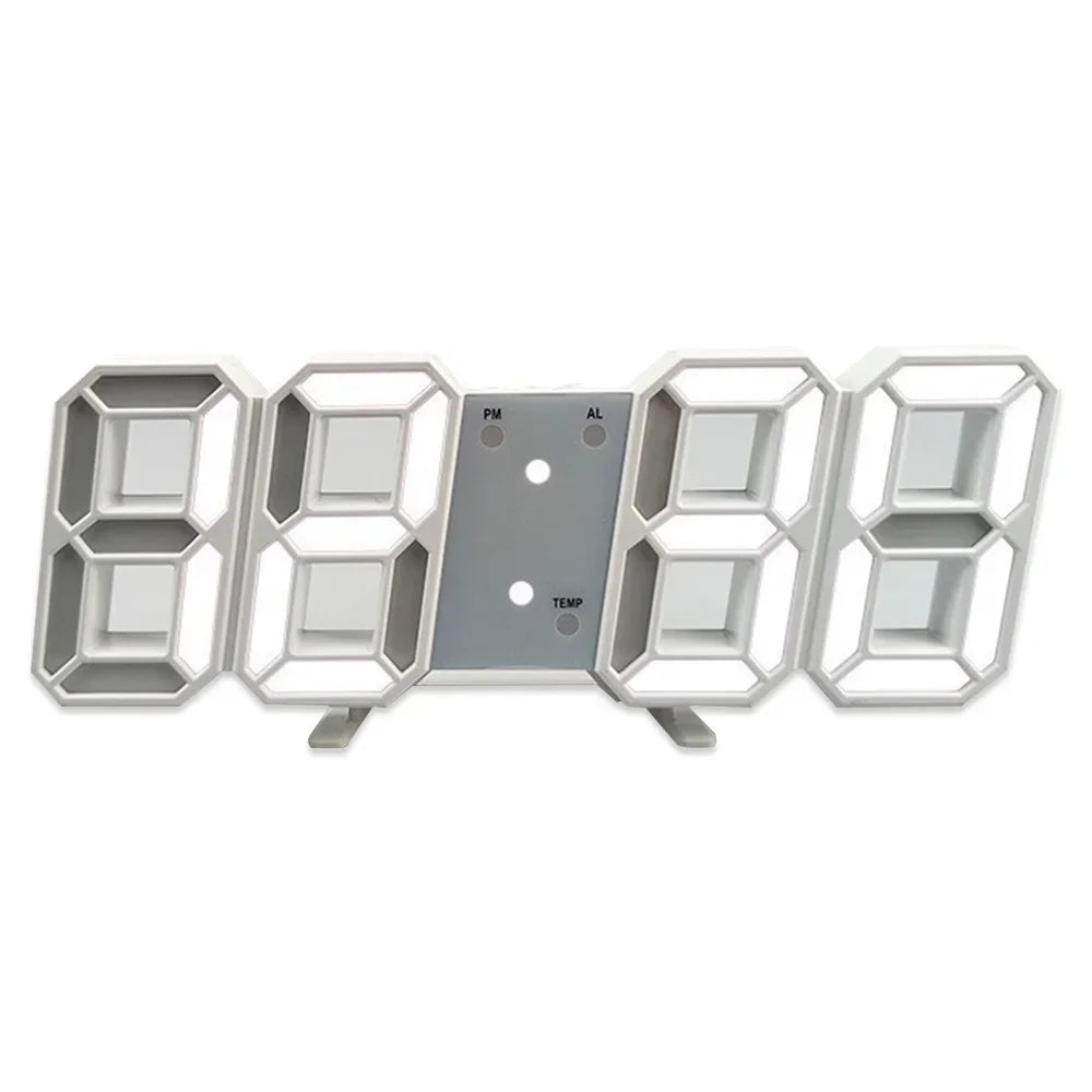 Digital Decoration for Bedroom Desk Watches Led Wall Clock Living Room Alarm Modern Home and Decoration Electronic Table Decor