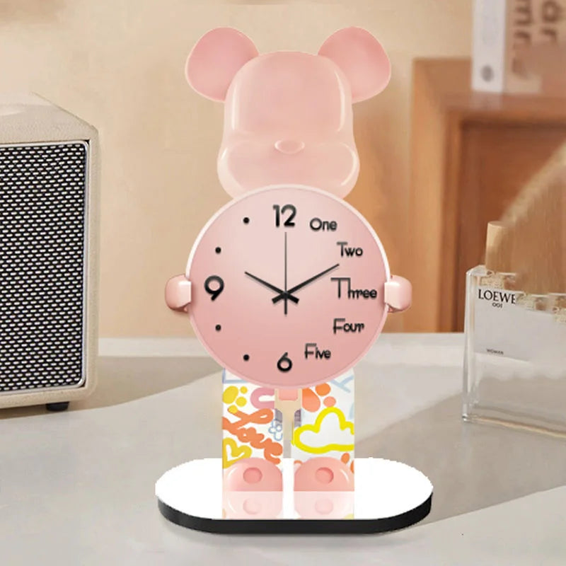 Clock creative living room dining room decoration study bedroom home with modern simple mute