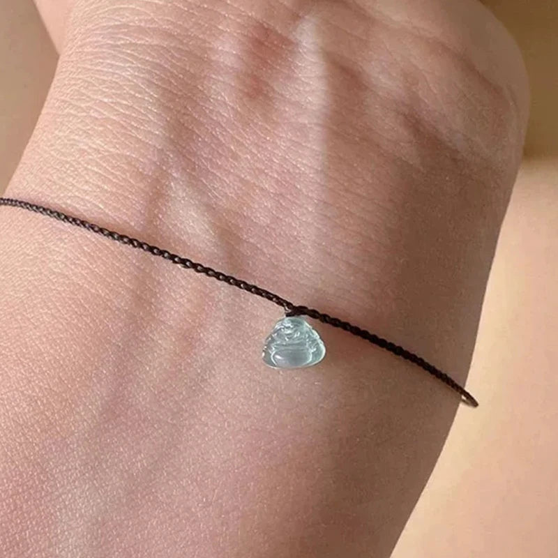 Jade Pixiu Bracelet Braided Bracelet For Women Men Wealth Good Luck Green Gemstone Stone Natural Jewelry Gifts