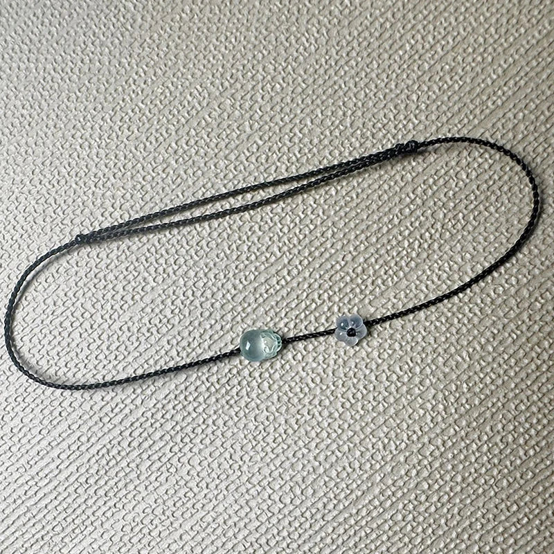 Jade Pixiu Bracelet Braided Bracelet For Women Men Wealth Good Luck Green Gemstone Stone Natural Jewelry Gifts