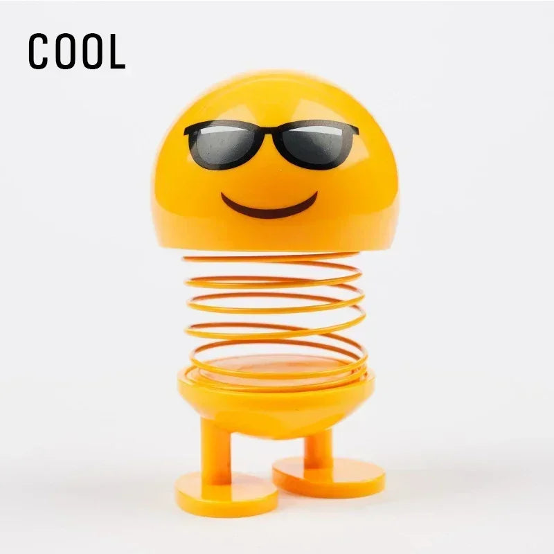 1pcs Funny Shaking Head Doll Car Small Ornaments Cute Car Accessories Interior Trims Creative Car Toys Decoration Accessories