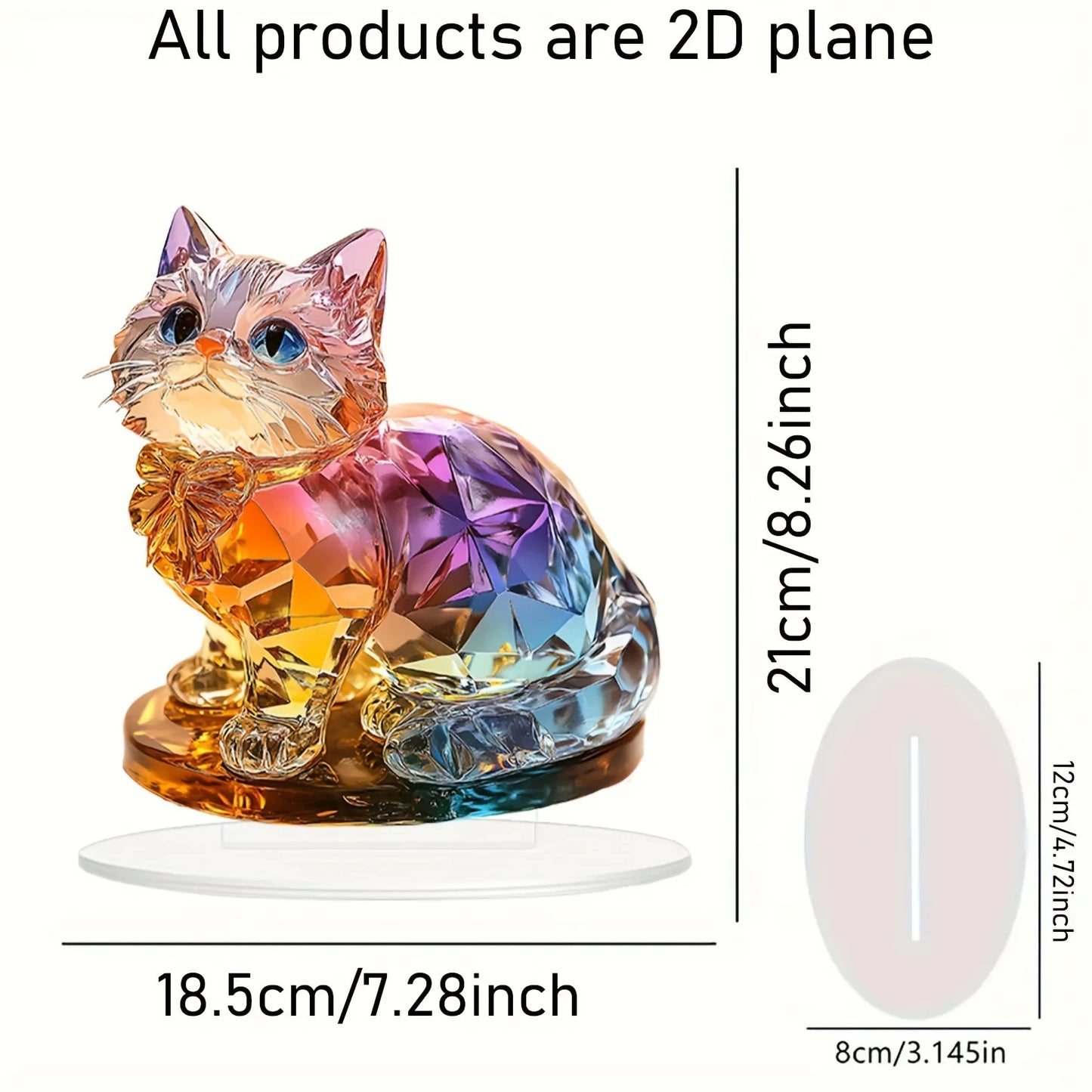 1PCS Cute Cat Ornament - Art Home Decoration, Perfect Gift for Family and Friends, Suitable for Bedroom Decoration