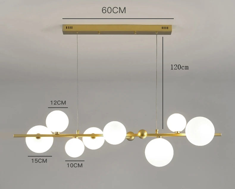 Nordic home decor Chandeliers for dining room lustre pendant lights hanging lamps for ceiling Light fixture indoor lighting