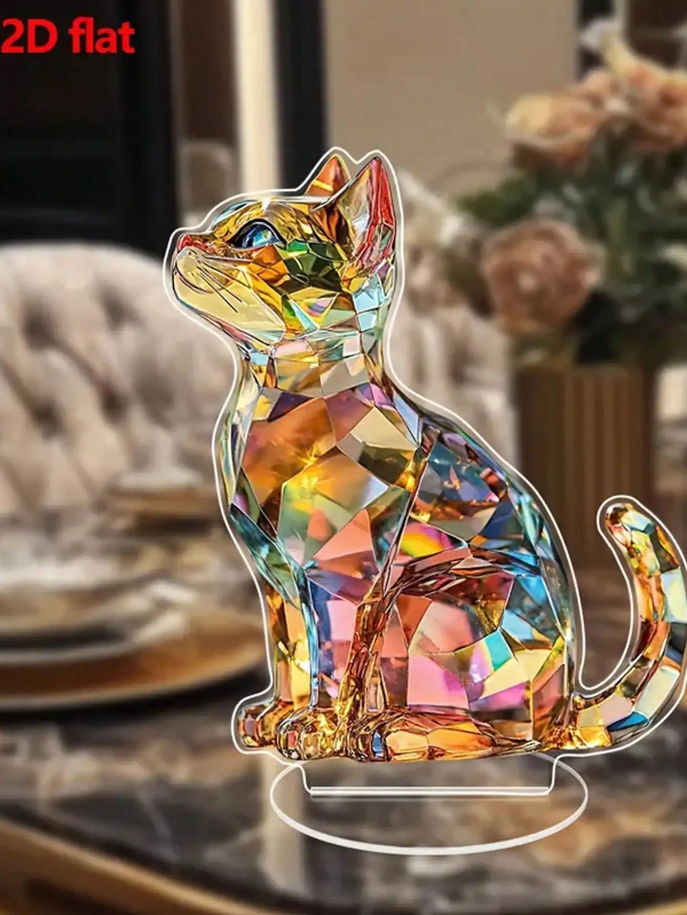1PCS Cute Cat Ornament - Art Home Decoration, Perfect Gift for Family and Friends, Suitable for Bedroom Decoration
