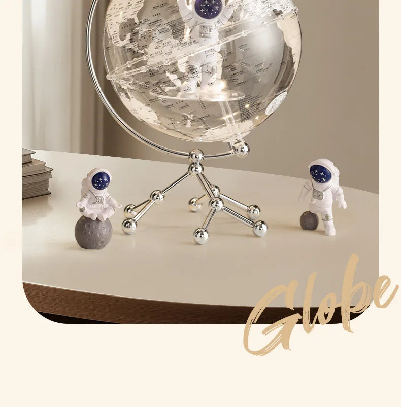 Hot Creative Globe Ornaments For Home Office Wine Cabinet Tv Cabinet Living Room Good Atmosphere High-End Decorations Gift