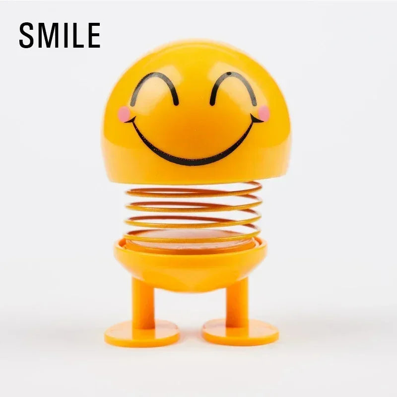 1pcs Funny Shaking Head Doll Car Small Ornaments Cute Car Accessories Interior Trims Creative Car Toys Decoration Accessories
