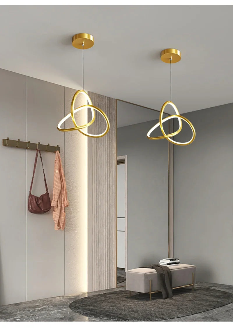 Lustre LED Pendant Lights Hanging Lamps For Ceiling Bedroom Bedside Dining Tables Living Room Decoration Nordic Pendant Lamp