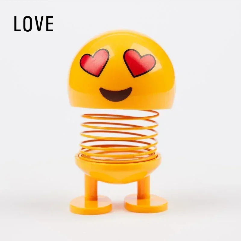 1pcs Funny Shaking Head Doll Car Small Ornaments Cute Car Accessories Interior Trims Creative Car Toys Decoration Accessories