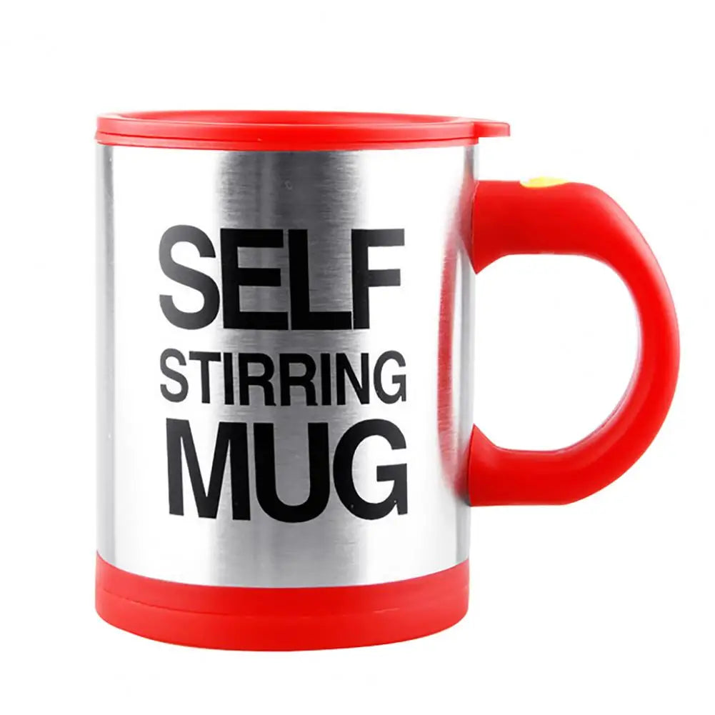 Mug 400ml Electric Mixing Cup Lazy Automatic Self Stirring Coffee Milk Drink Mug Blender Stainless Steel with Lid Gift Box