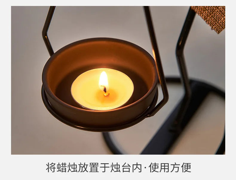Rustic Wedding Table Centerpiece Decor Living Room Human Figurines Candlestick Gifts Candle Holders Home Decoration Accessories