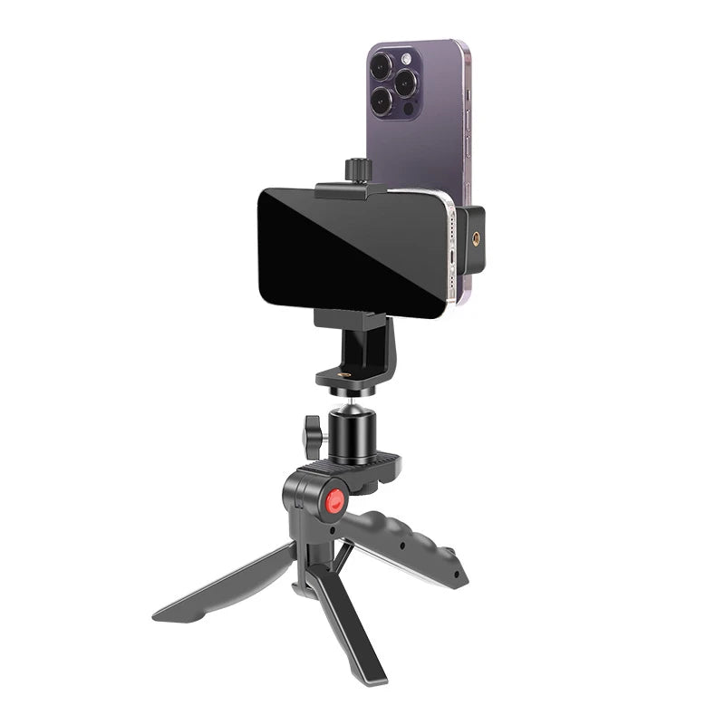 Phone Teleprompter Prompter Clip for Phone Live Broadcast Desktop Handheld Stand Video Subtitle Speech Read Tripod Accessories
