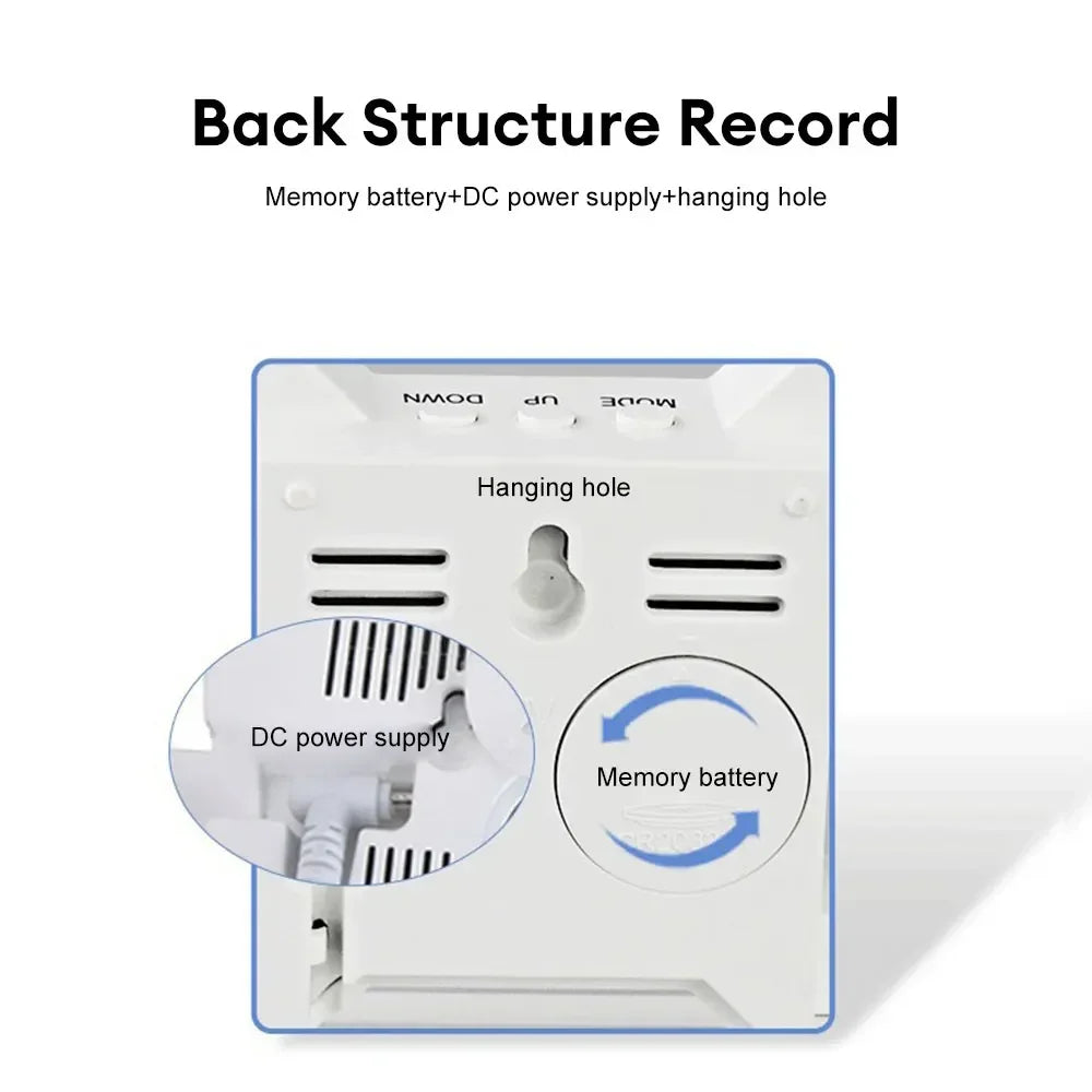 Digital Decoration for Bedroom Desk Watches Led Wall Clock Living Room Alarm Modern Home and Decoration Electronic Table Decor
