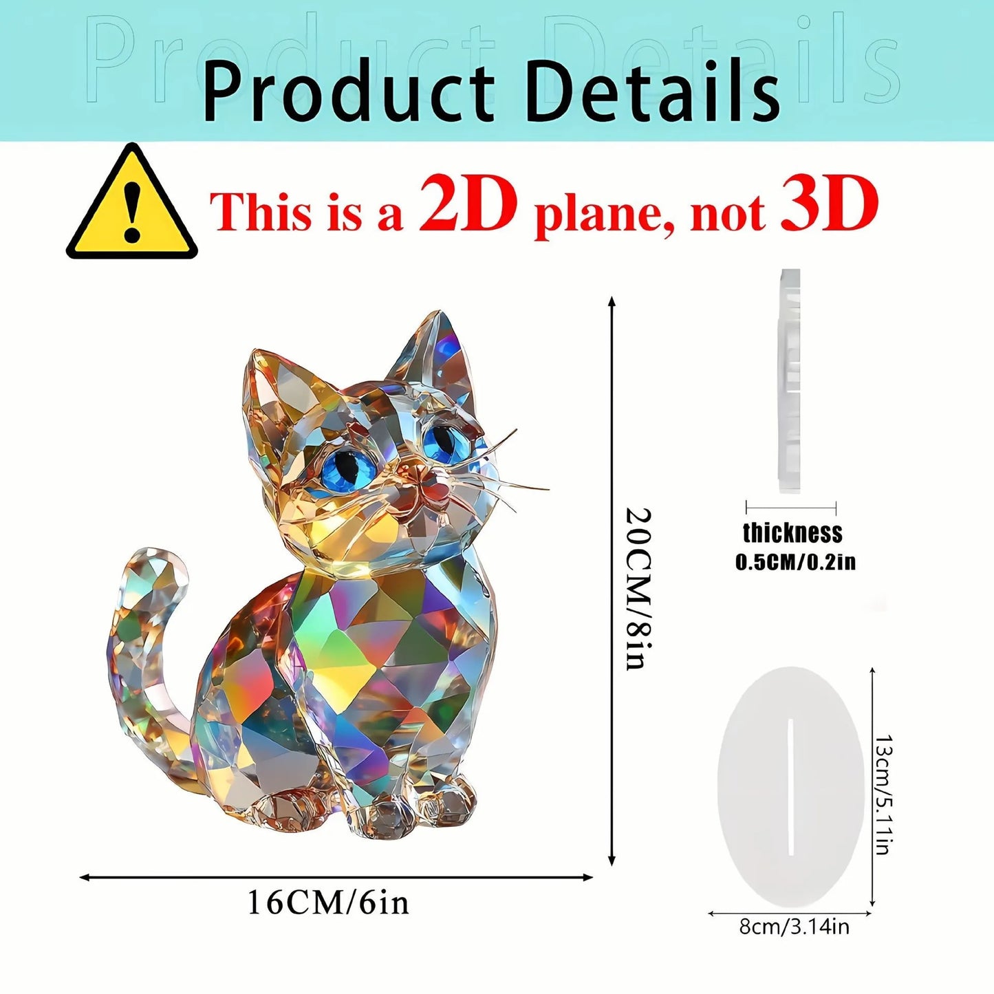 1PCS Cute Cat Ornament - Art Home Decoration, Perfect Gift for Family and Friends, Suitable for Bedroom Decoration