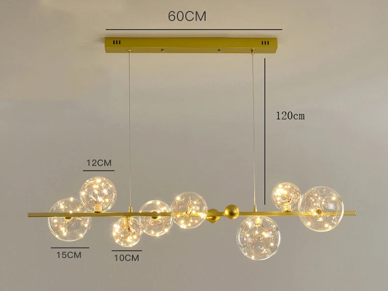 Nordic home decor Chandeliers for dining room lustre pendant lights hanging lamps for ceiling Light fixture indoor lighting