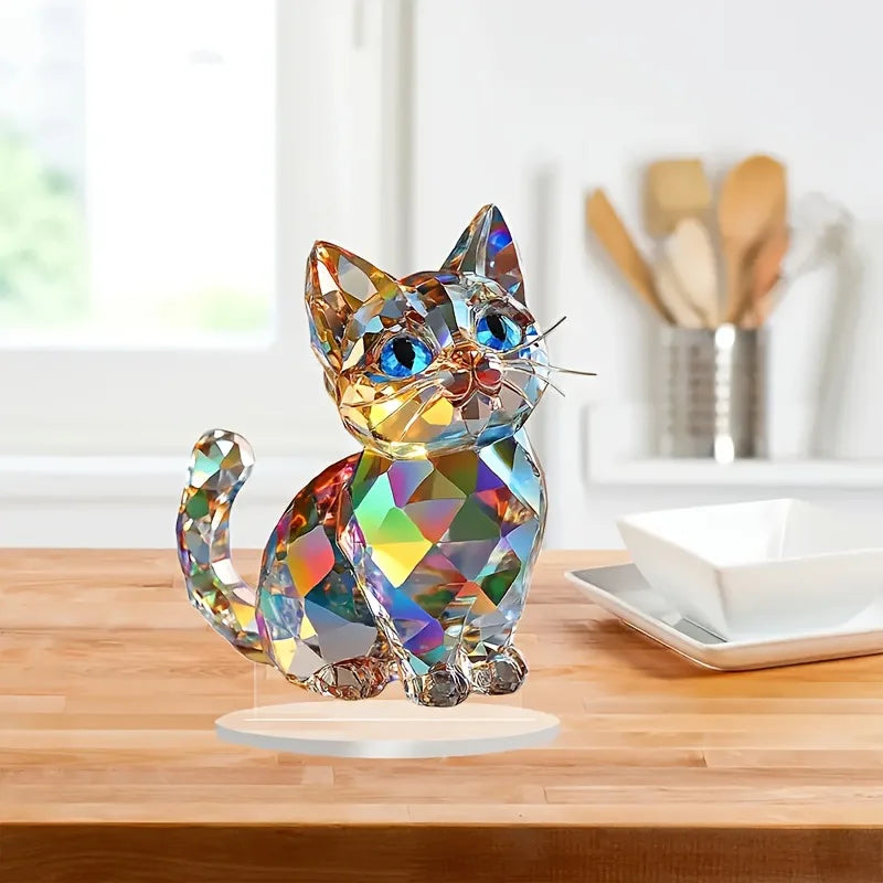 1PCS Cute Cat Ornament - Art Home Decoration, Perfect Gift for Family and Friends, Suitable for Bedroom Decoration