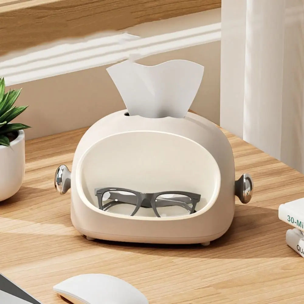 Desktop Decoration Cute Paper Box Creative Exquisite Tissue Box Simple Multi-purpose Napkin Storage Box Living Room