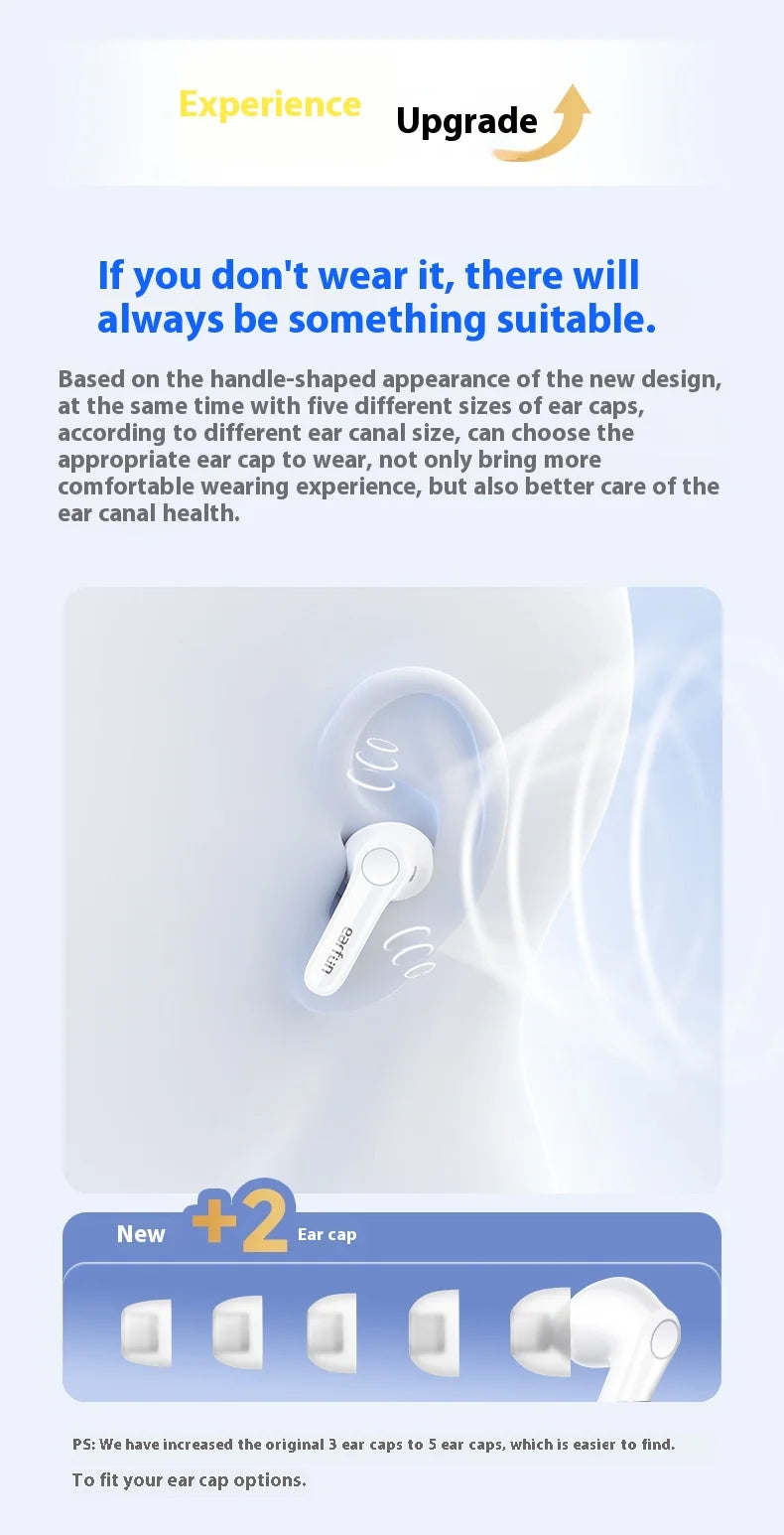 EarFun Air Pro 4 Wireless Earphone HI-FI Bluetooth5.4 Earphones Active Noise Reduction IPX5 Waterproof E-sports PC Gamer Earbuds