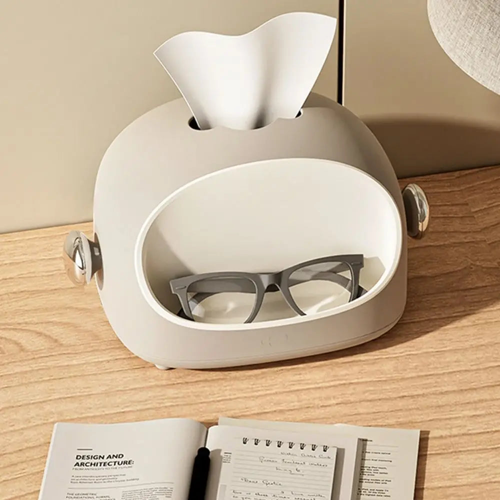 Desktop Decoration Cute Paper Box Creative Exquisite Tissue Box Simple Multi-purpose Napkin Storage Box Living Room