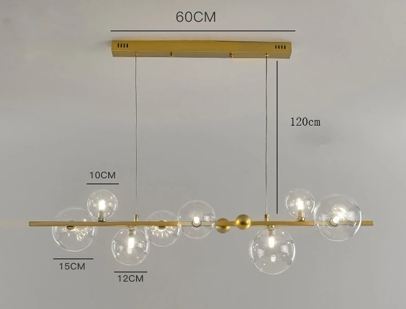 Nordic home decor Chandeliers for dining room lustre pendant lights hanging lamps for ceiling Light fixture indoor lighting