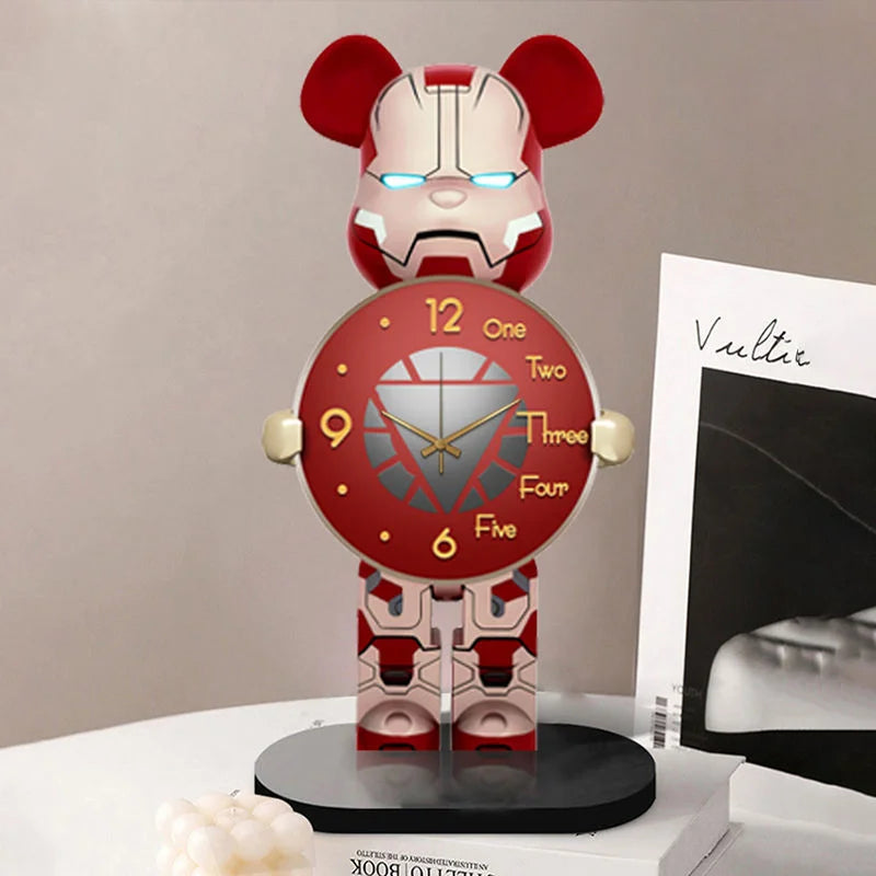 Clock creative living room dining room decoration study bedroom home with modern simple mute