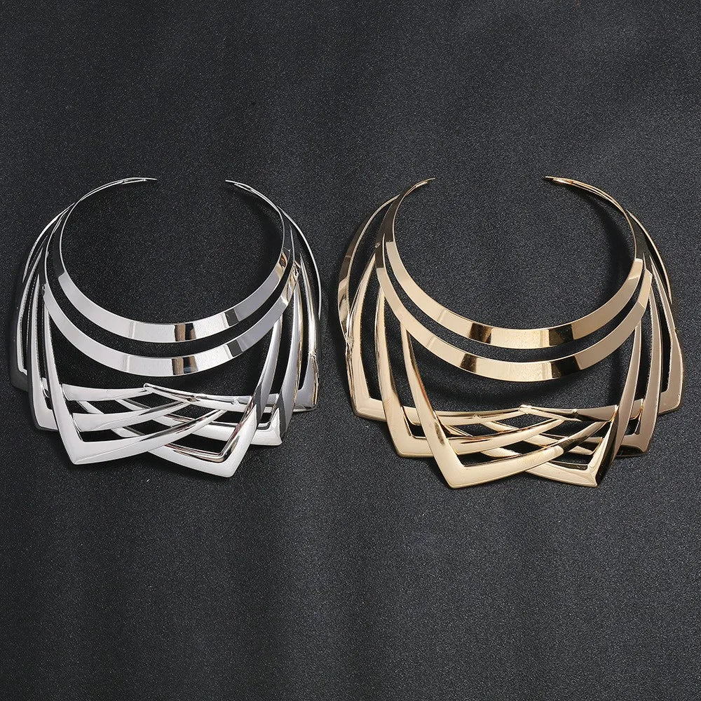 collier femme maxi necklace collares statement chunky choker statement brand Luxury gold color jewelry women fashion free gift