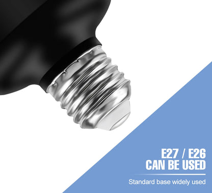 LED Garage Lamp 220V Floodlight E27 Light Bulb 200W 300W 400W Industrial Lighting Folding Warehouse Lampara Gym Ceiling Light