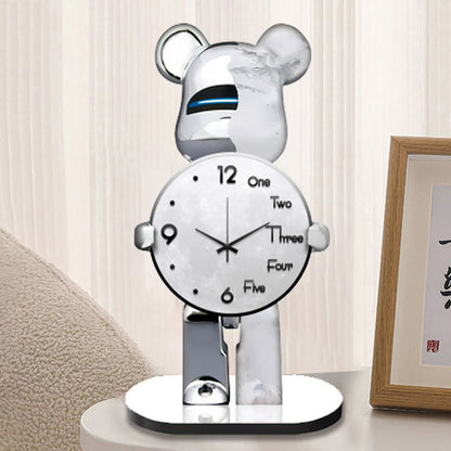 Clock creative living room dining room decoration study bedroom home with modern simple mute