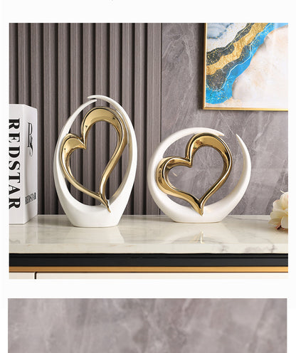 Creative Decoration Home Living Room foyer Wine Cabinet Decoration Ceramic Modern TV Cabinet Craft Decoratio