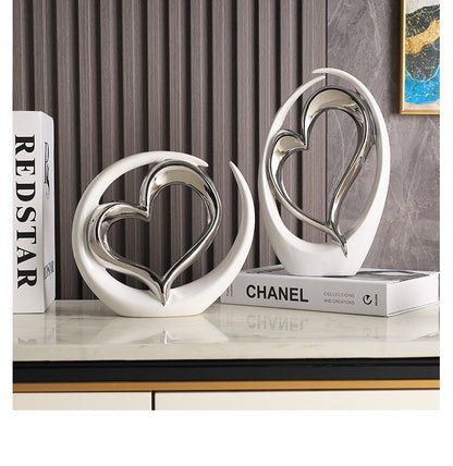 Creative Decoration Home Living Room foyer Wine Cabinet Decoration Ceramic Modern TV Cabinet Craft Decoratio