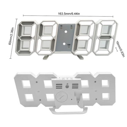 Digital Decoration for Bedroom Desk Watches Led Wall Clock Living Room Alarm Modern Home and Decoration Electronic Table Decor