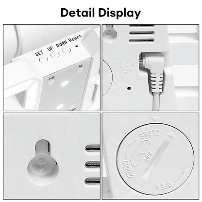 Digital Decoration for Bedroom Desk Watches Led Wall Clock Living Room Alarm Modern Home and Decoration Electronic Table Decor