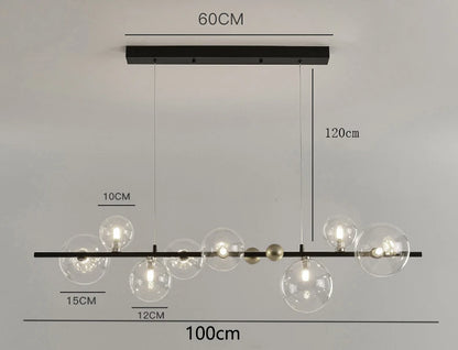 Nordic home decor Chandeliers for dining room lustre pendant lights hanging lamps for ceiling Light fixture indoor lighting
